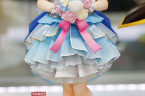 The skirt part looks quite voluminous